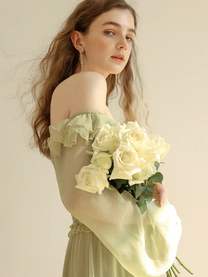 Aurora's Green Fairy Dress