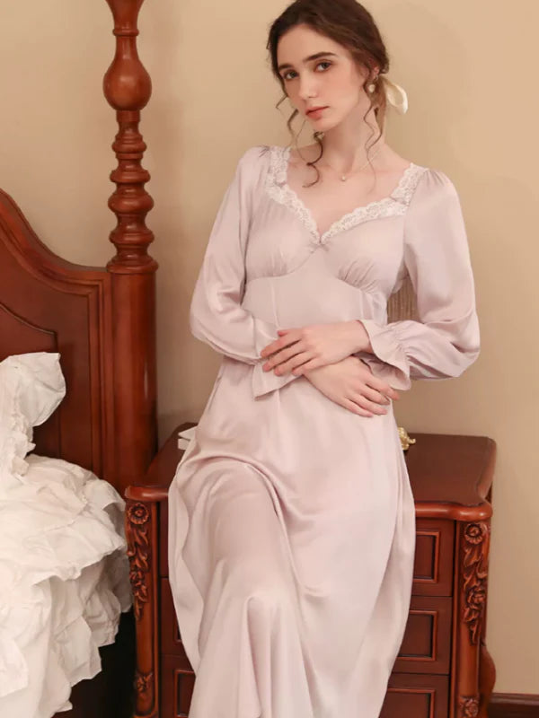 Lavender Lace Serenity Nightgown