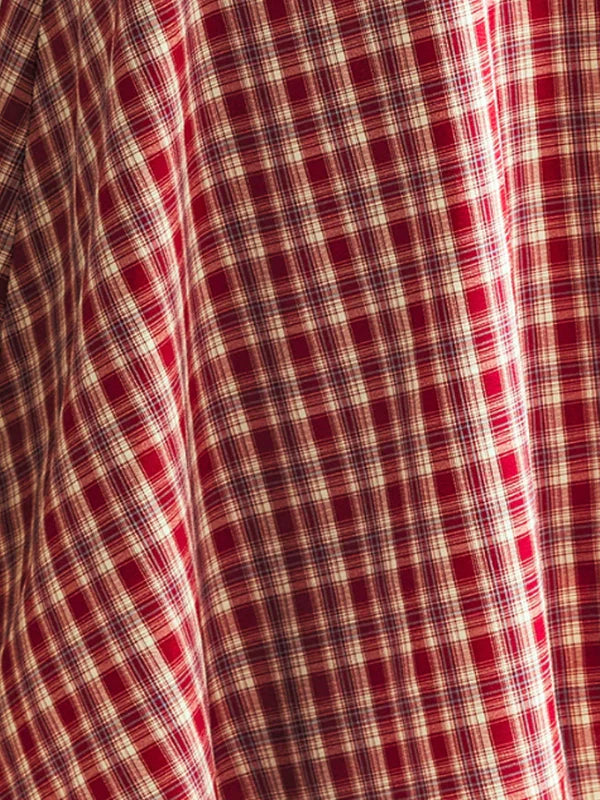 Vintage Checkered Charm Dress