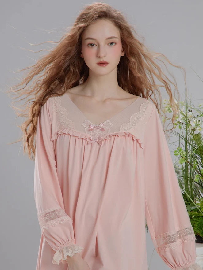 Celestial Lace Dream Nightgown