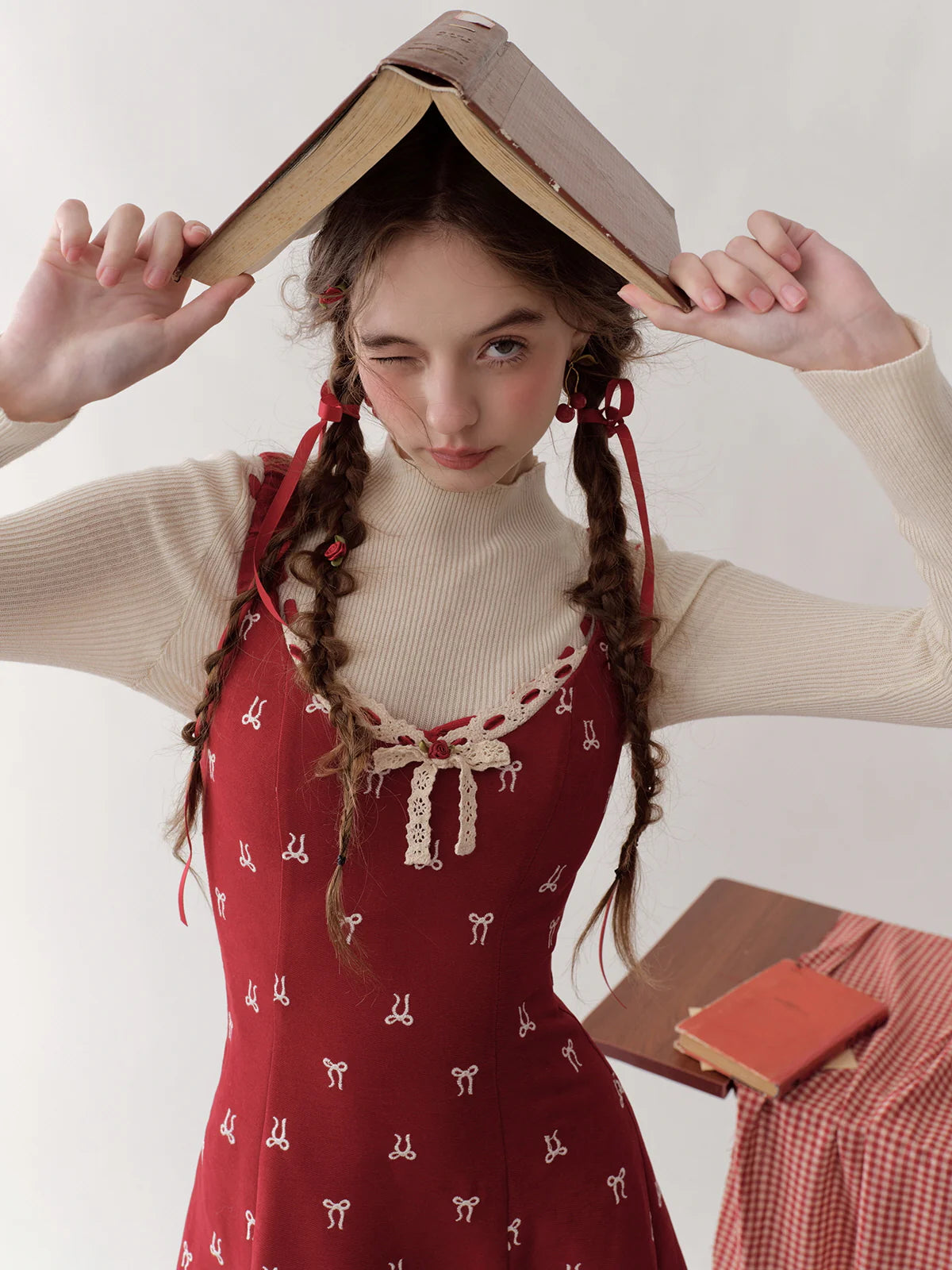 Cherry Blossom Vintage Bow Dress