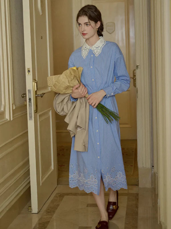 Spring Whispers Floral Dress