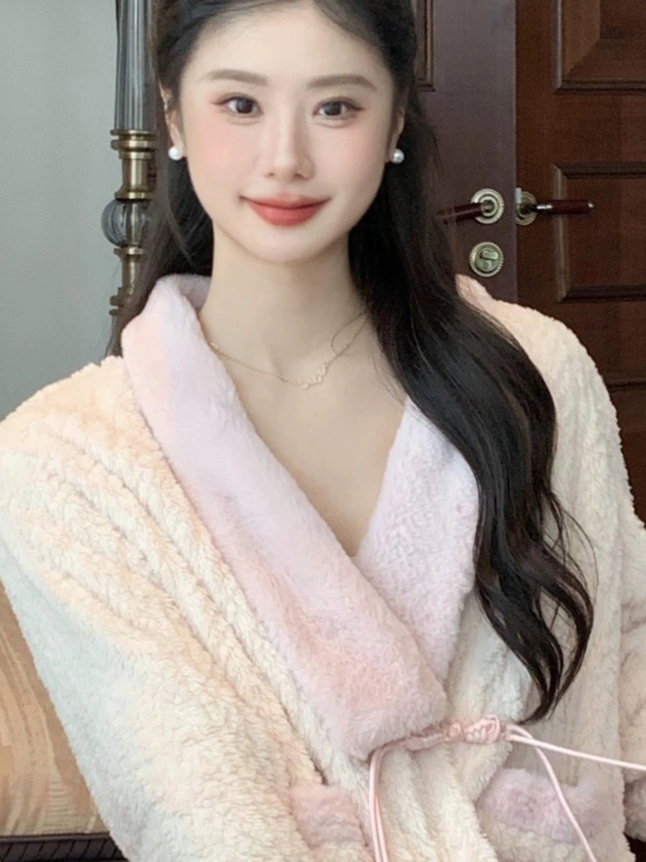 Cozy Velvet Winter Robe