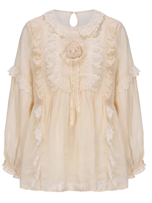 Vintage Rose Garden Blouse