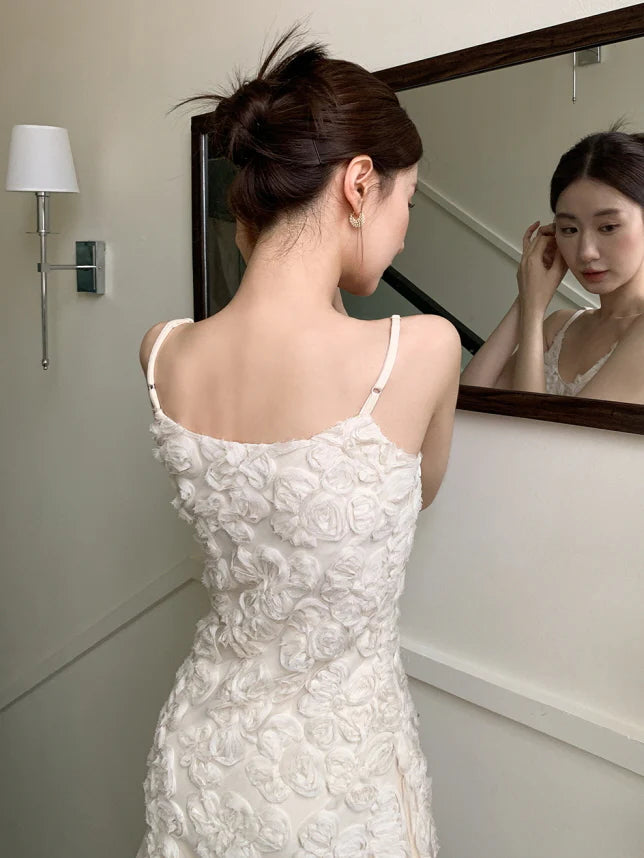 Rosette Garden Petal Mini Dress