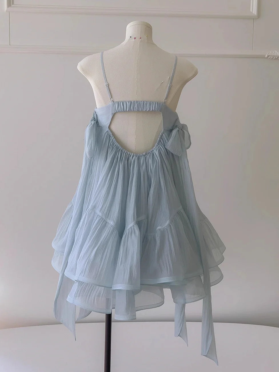 Blue Enchanted Jewel Layered Dress