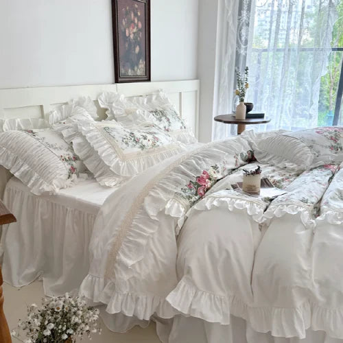 Royal Rose Cotton Bedding Set