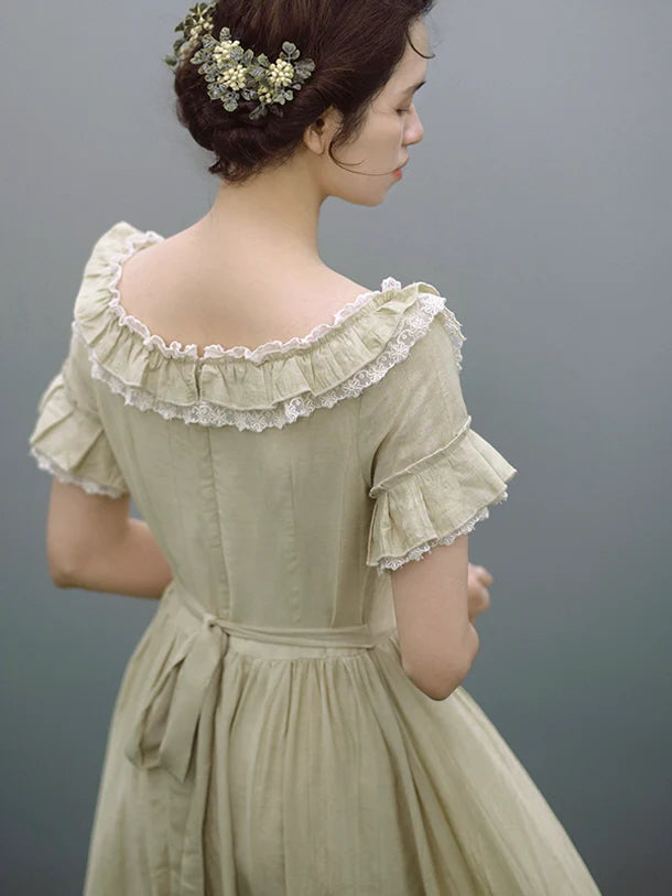 Ava's Mint Whisper Dress