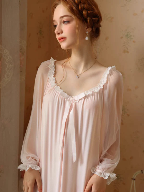 Whispering Fairy Delicate Lace Nightdress