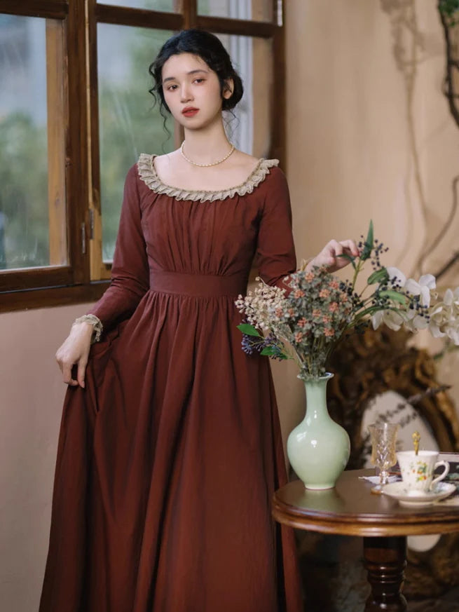 Vintage Rose Garden Nylon Dress