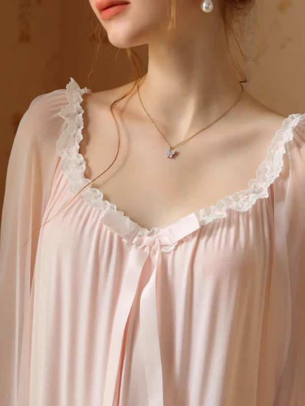 Whispering Fairy Delicate Lace Nightdress