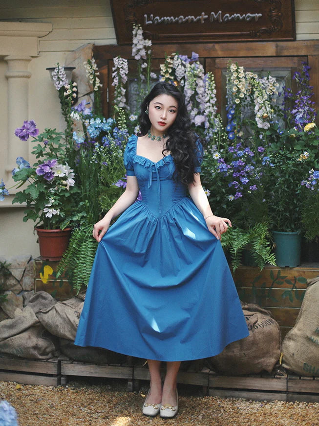 Enchanted Sapphire Princess Dress