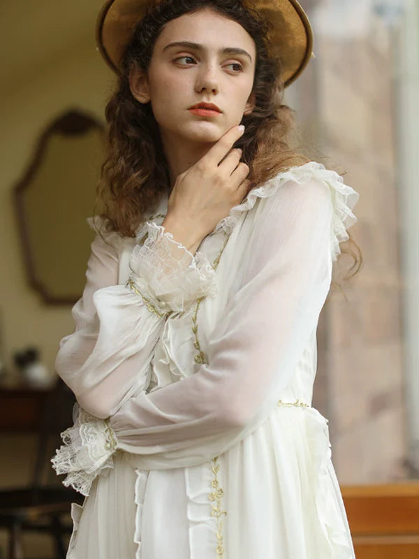 Fairy's Gold Embroidery Dress