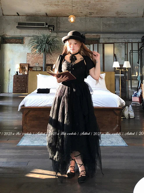 Midnight Tulle Waltz Dress