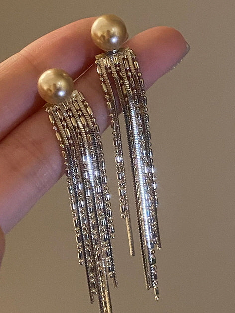 Elegant Pearl Princess Earrings