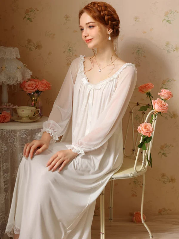 Whispering Fairy Delicate Lace Nightdress