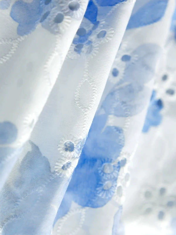 Blue Wildflower Serenity Dress