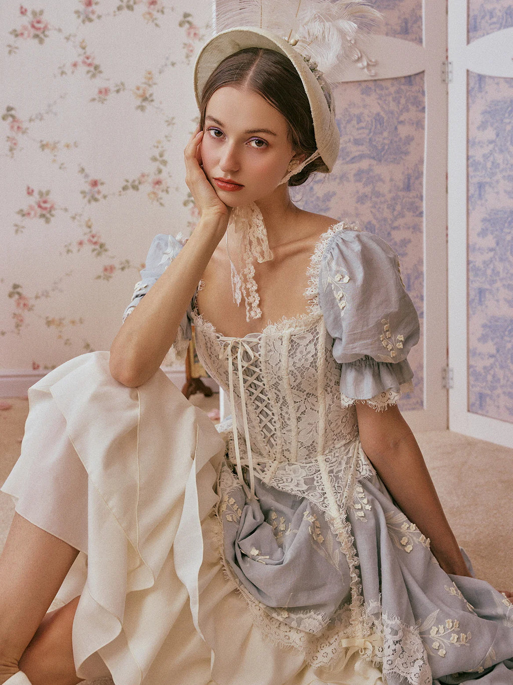 Victoria's Lace Fantasy Dress