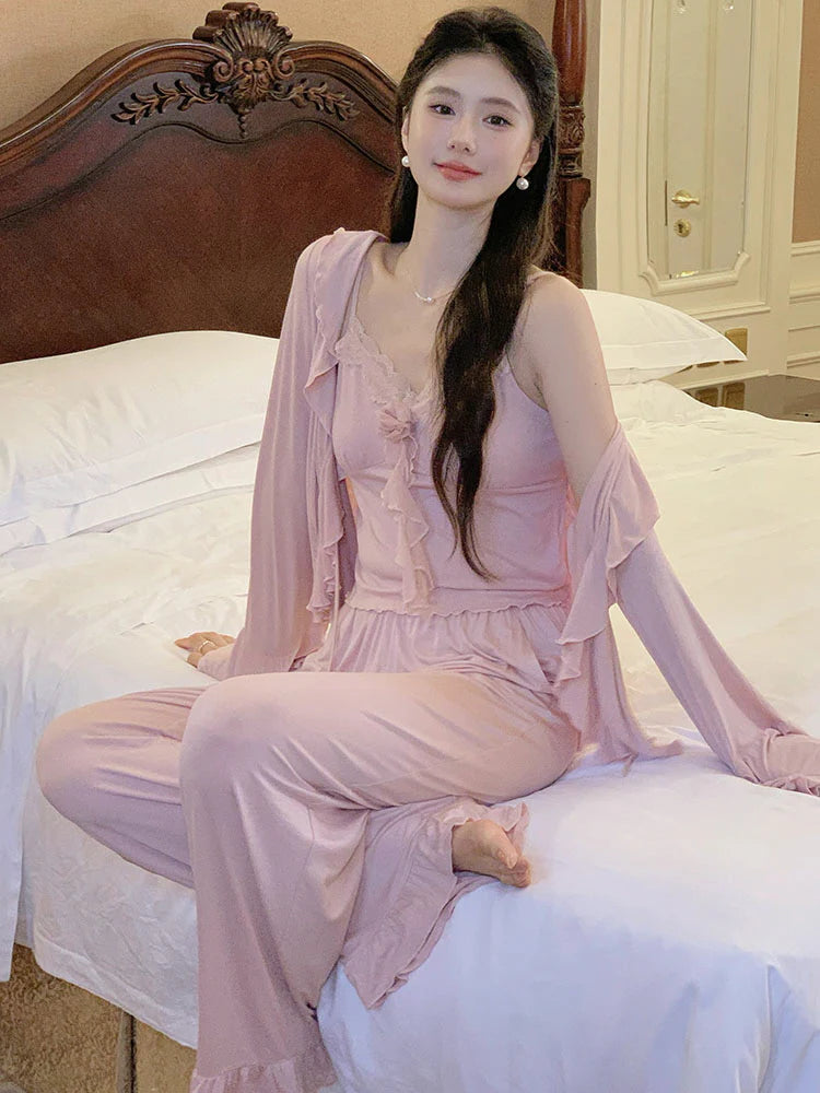 Whimsical Blossom Loungewear Set