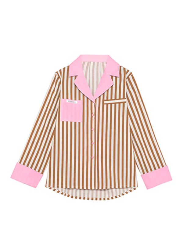 Sweet Stripes Cotton Pajama Loungewear