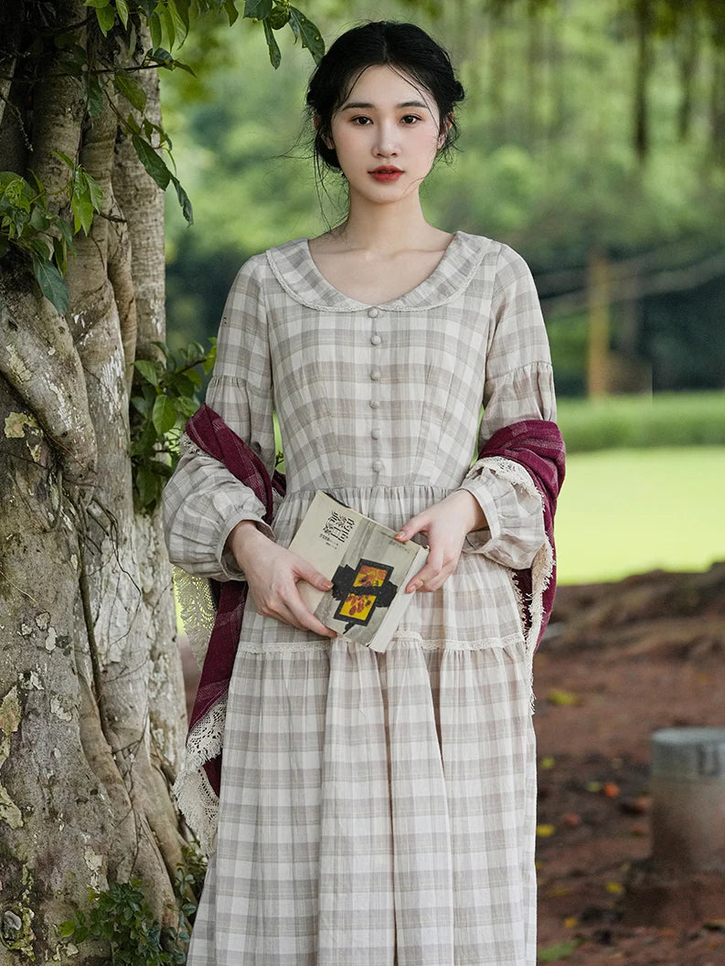 Amelia's Cottage Checked Dress