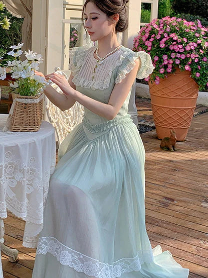 Lily's Enchanted Garden Mint Dress