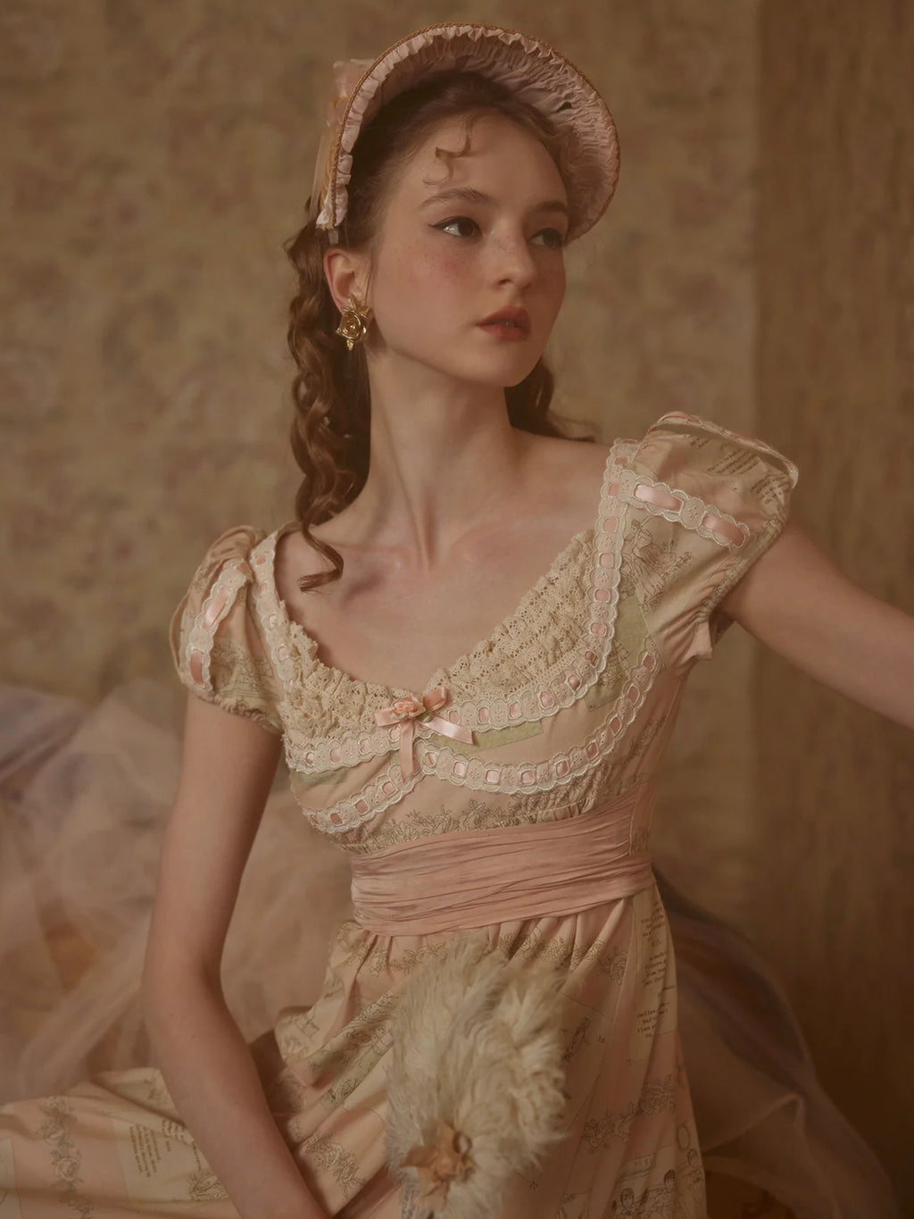 Blush Storybook Lace Dress