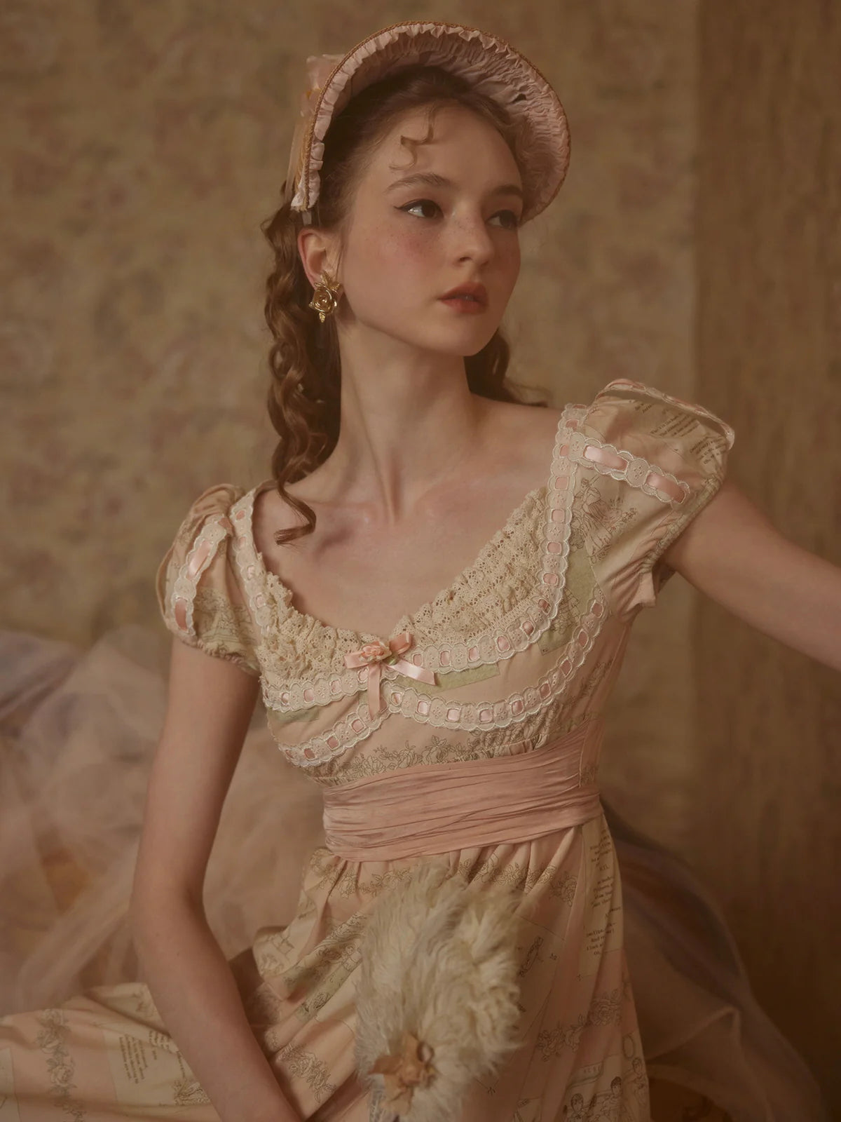 Blush Storybook Lace Dress