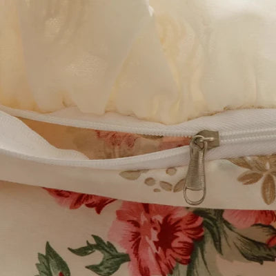 Floral Princess Cotton Frill Bedding Set