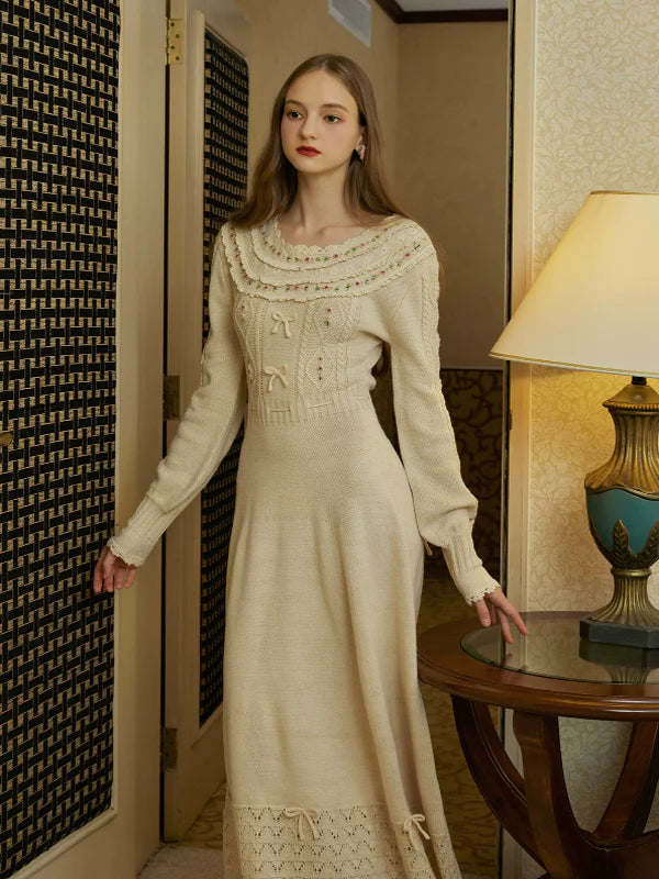 Fairytales in Bloom Knit Dress
