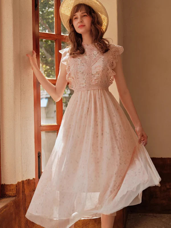 Fairy Elegance Chiffon Dress