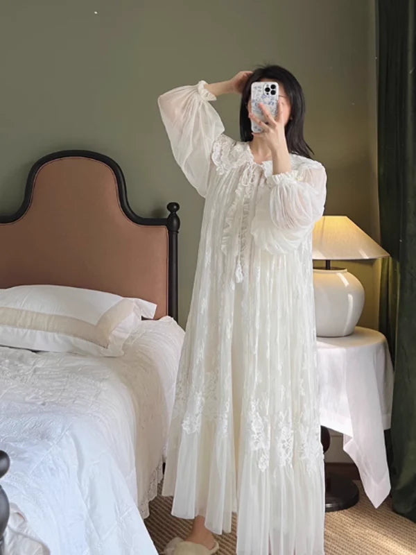 Ava's Whimsical Princess Sleepwear