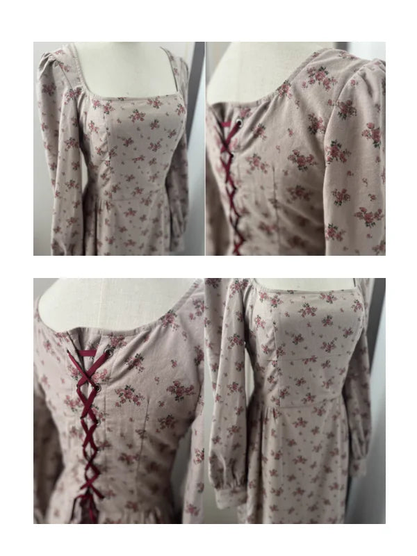 Vintage Rose Cottage Dress