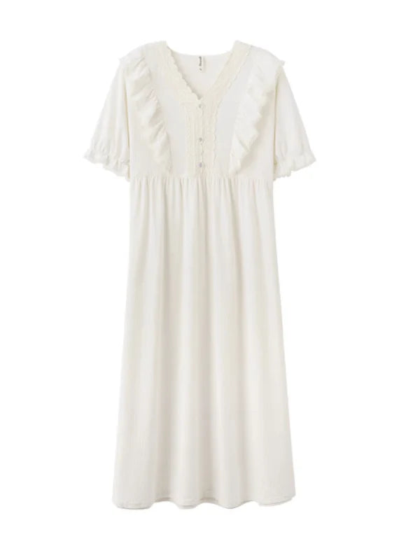 Ivory Blossom Comfort Sleepwear