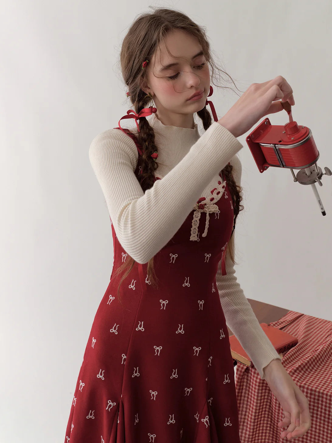 Cherry Blossom Vintage Bow Dress