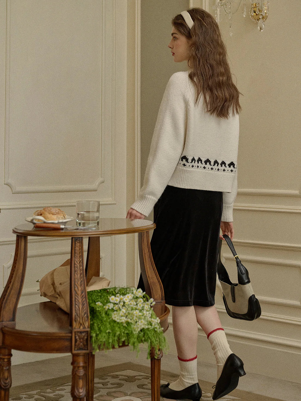 Charming Cat-Inspired Knit Cardigan