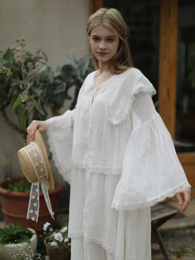 Linen Cloudlight Cottage Dress