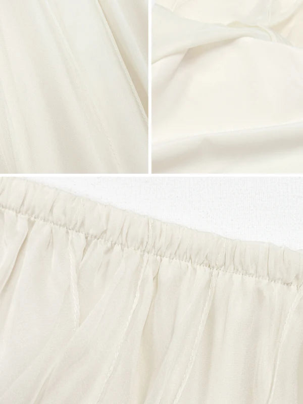 High-Waisted Fairy Chiffon Maxi Skirt