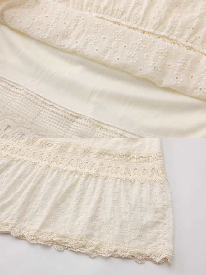 Countryside Bloom Embroidered Skirt
