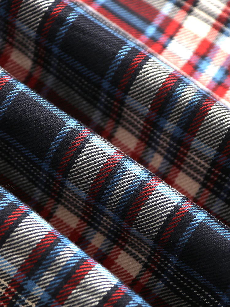 Plaid Dreams Sleeveless Pinafore Dress