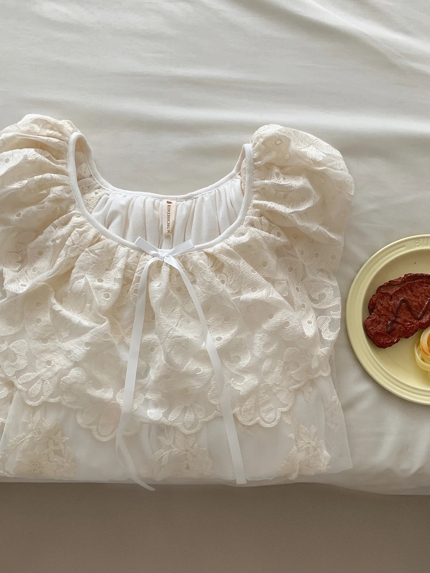 Whispering Blossoms Vintage Nightgown