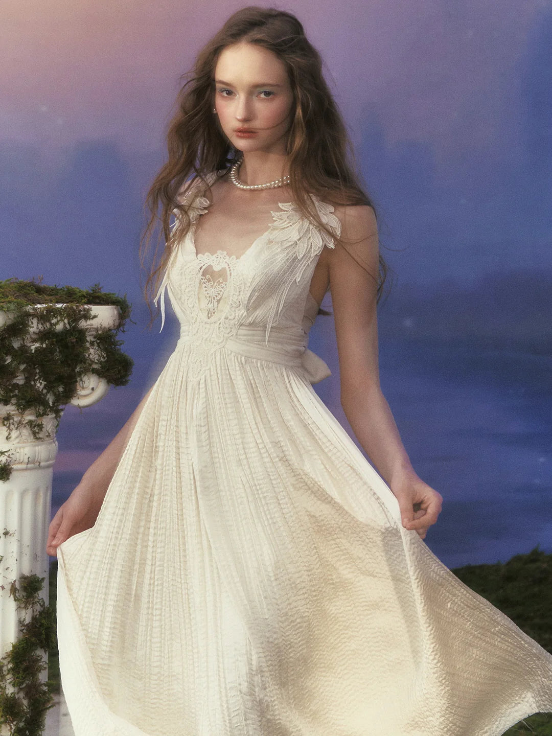 Mythical Princess Vintage Lace Dress