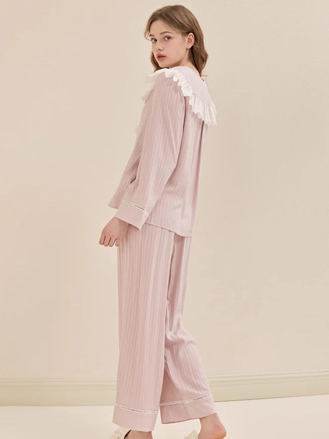 Pastel Ruffle Dream Pajama Set