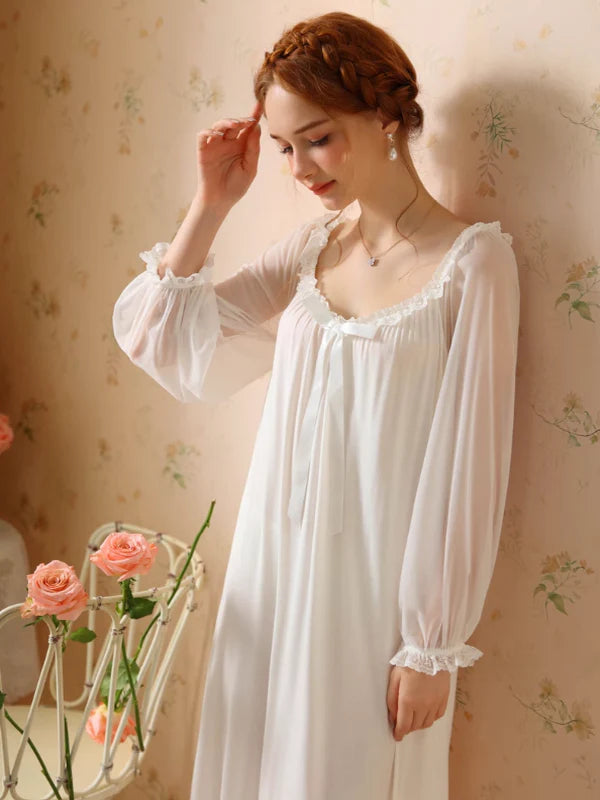 Whispering Fairy Delicate Lace Nightdress