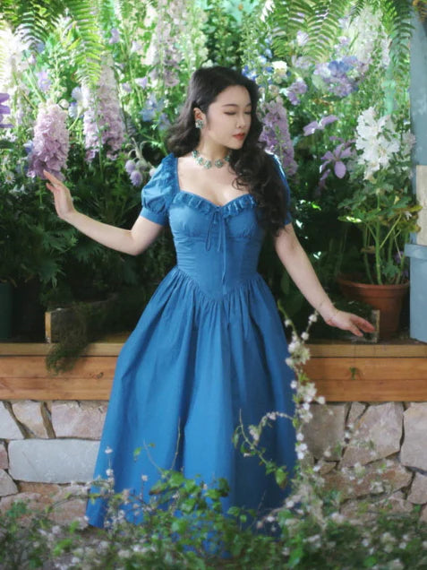 Enchanted Sapphire Princess Dress