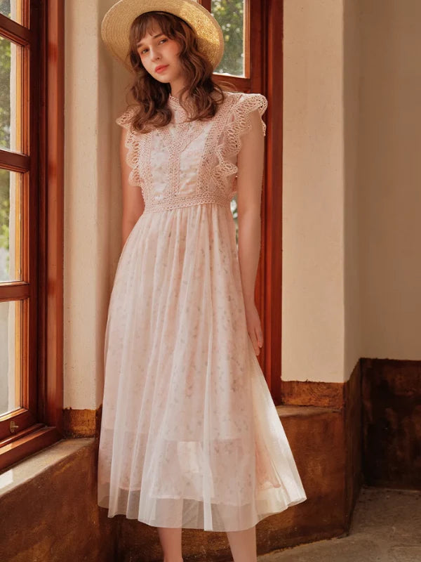 Fairy Elegance Chiffon Dress