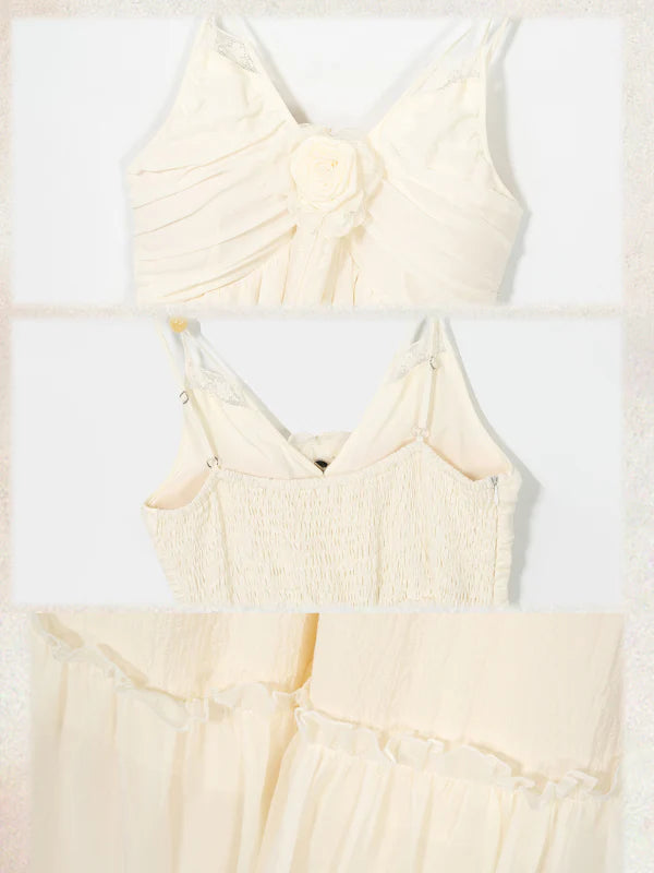 Ethereal Rose Fairycore Gown