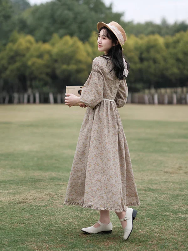 Dreamy Garden Floral Lace Dress