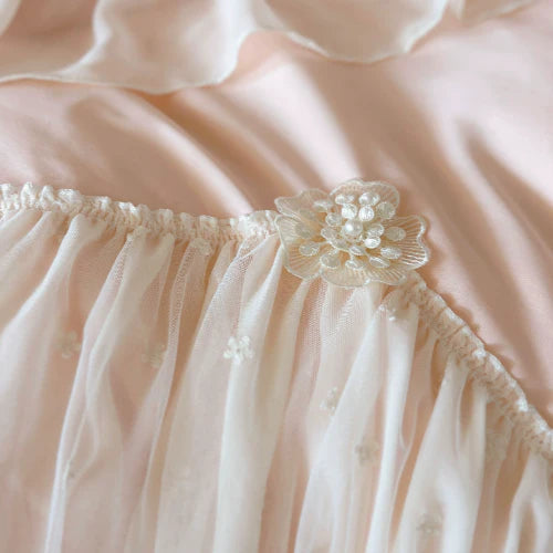 Romantic Parisian Lace Bedding Set