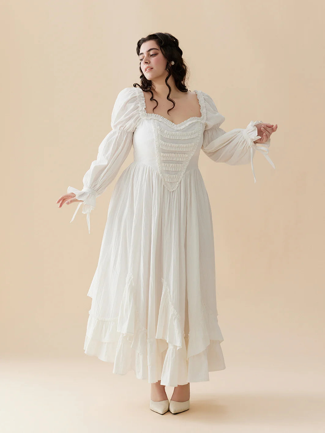 Timeless Romance Cotton Dress